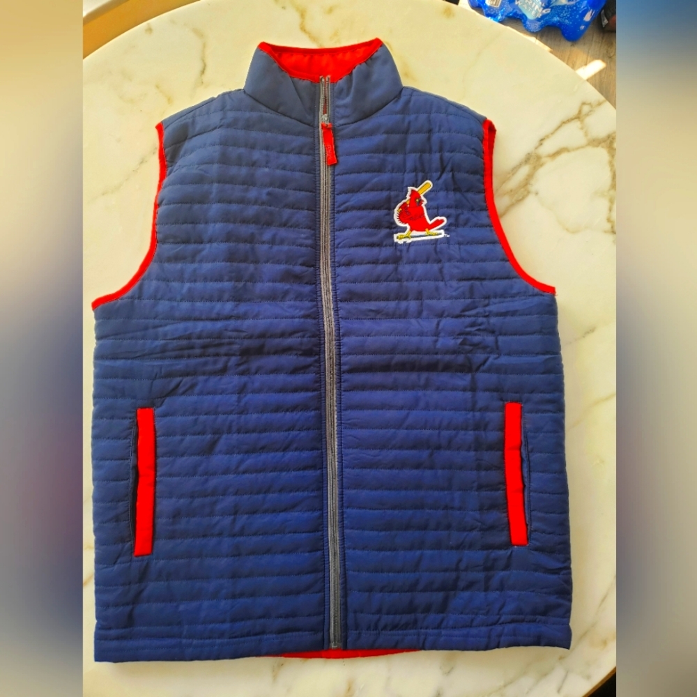 Mens xl cardinals puffer vest